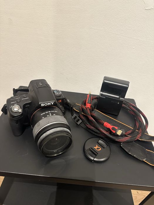 SONY ALFA A33 + OBIEKTYW 3.5-5.6/18-55 SAM