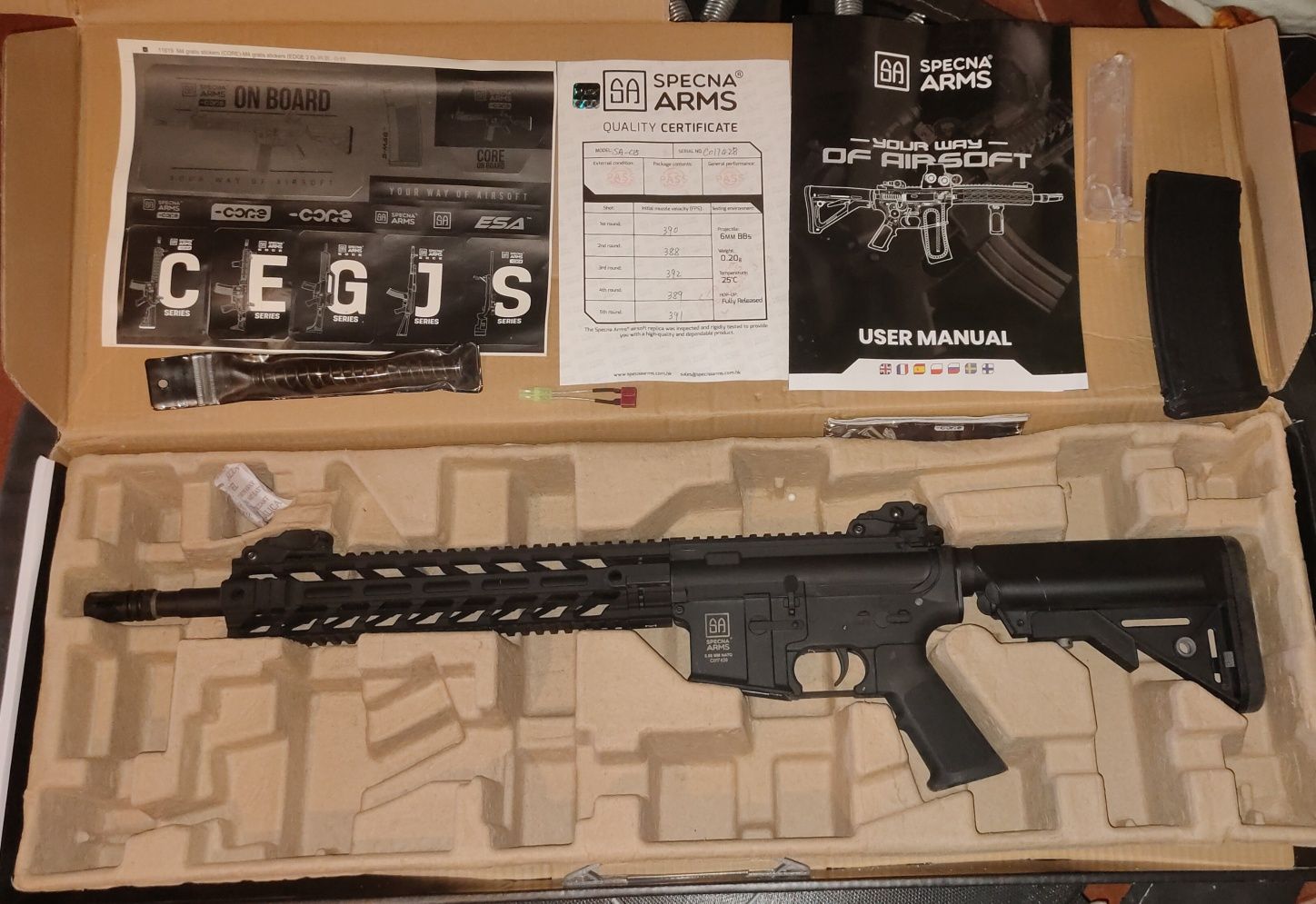 Black Carbine Replica SA-C15