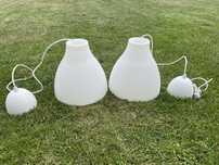 2 sztuki lampa biala Ikea