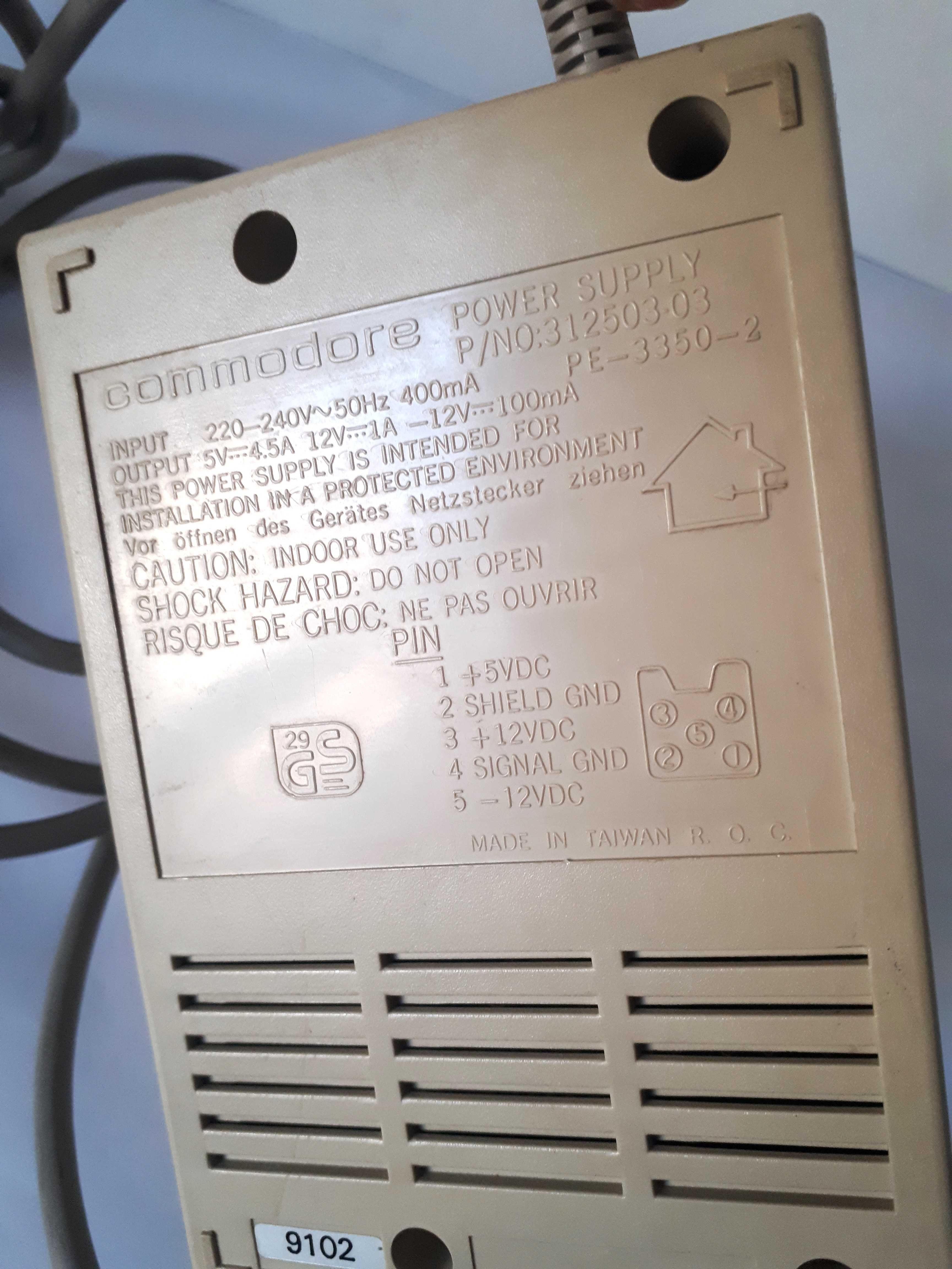 zasilacz Commodore Amiga