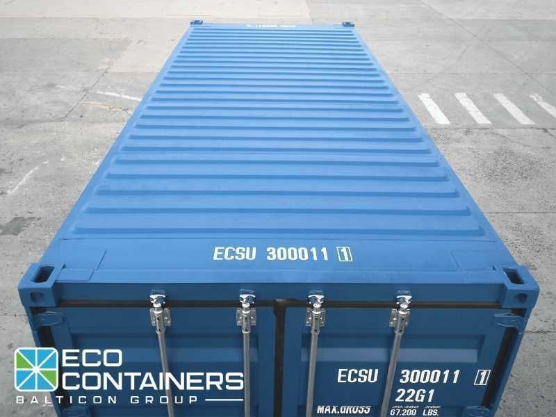 Kontener morski 20'DC one way nowy 6m / ZK