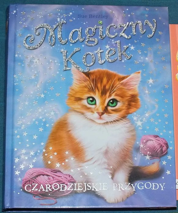 Magiczny kotek Sue Bentley Zestaw 8 książek w super stanie