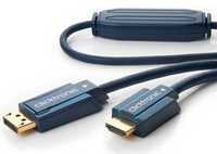 Kabel adapter DISPLAYPORT do HDMI Clicktronic 5m