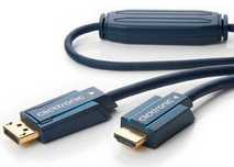 Kabel adapter DISPLAYPORT do HDMI Clicktronic 5m