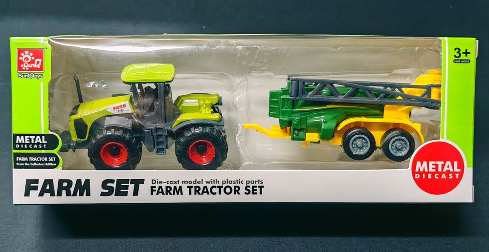 Traktor z przyczepą Farm Tractor Set