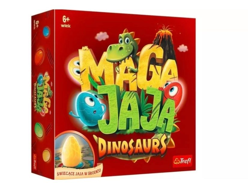 Nowa Gra Trefl Magajaja Dinosaurs Maga Jaja Dinozaury ŁÓDŹ