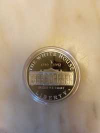 Amerykański srebrny dolar z certyfikatem