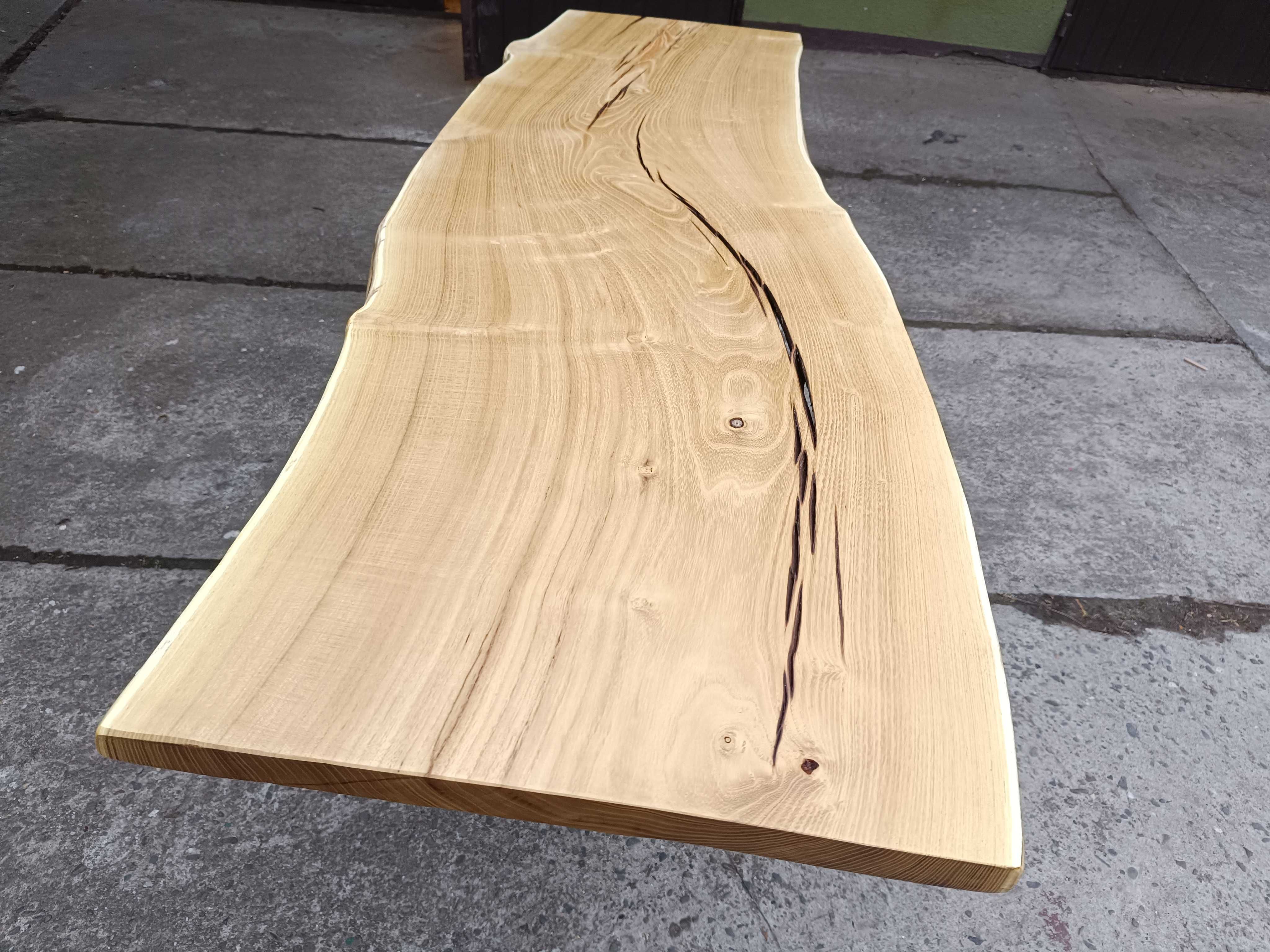 Monolit Akacja 200x60 na stół biurko ławę Live Edge