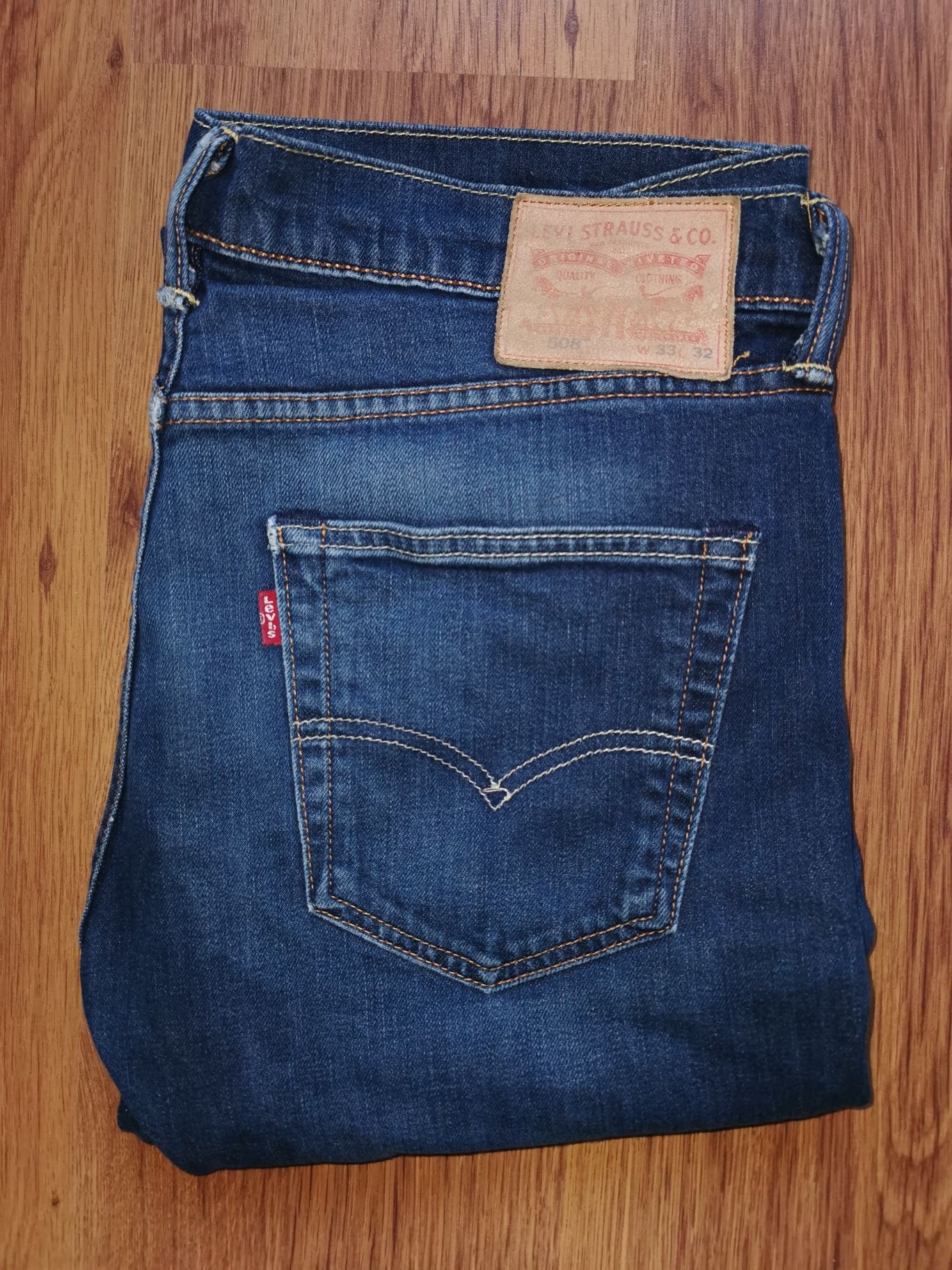 Levi's 508 W33 L32 spodnie jeansowe jeansy Levis