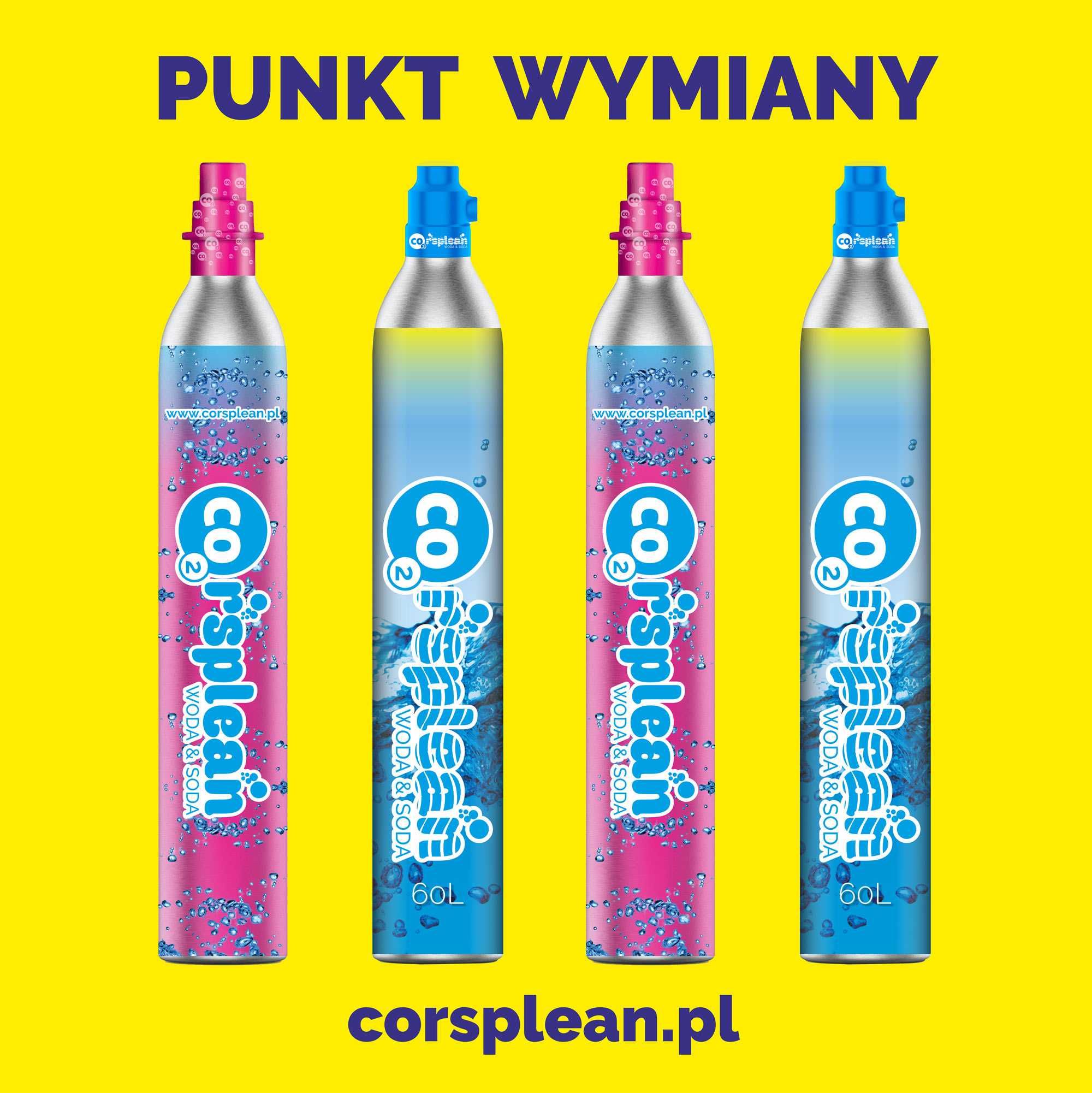 POPOWICE Butla od RĘKI nabój CO2 do m.in. Brita Sodastream Philips