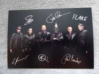 RAMMSTEIN Karta z autografami Pocztówka