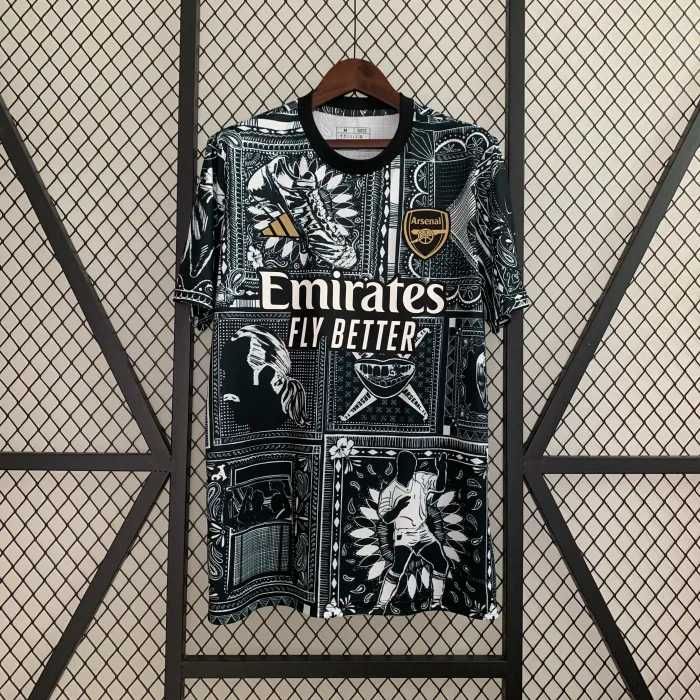 Arsenal x Ian Wright Pre-Match Man Jersey 23/24