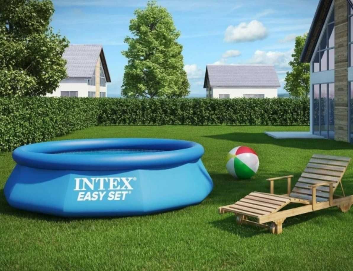 Великий сімейний бассейн для відпочинку Intex на 5621 л, 366 х 76 см.