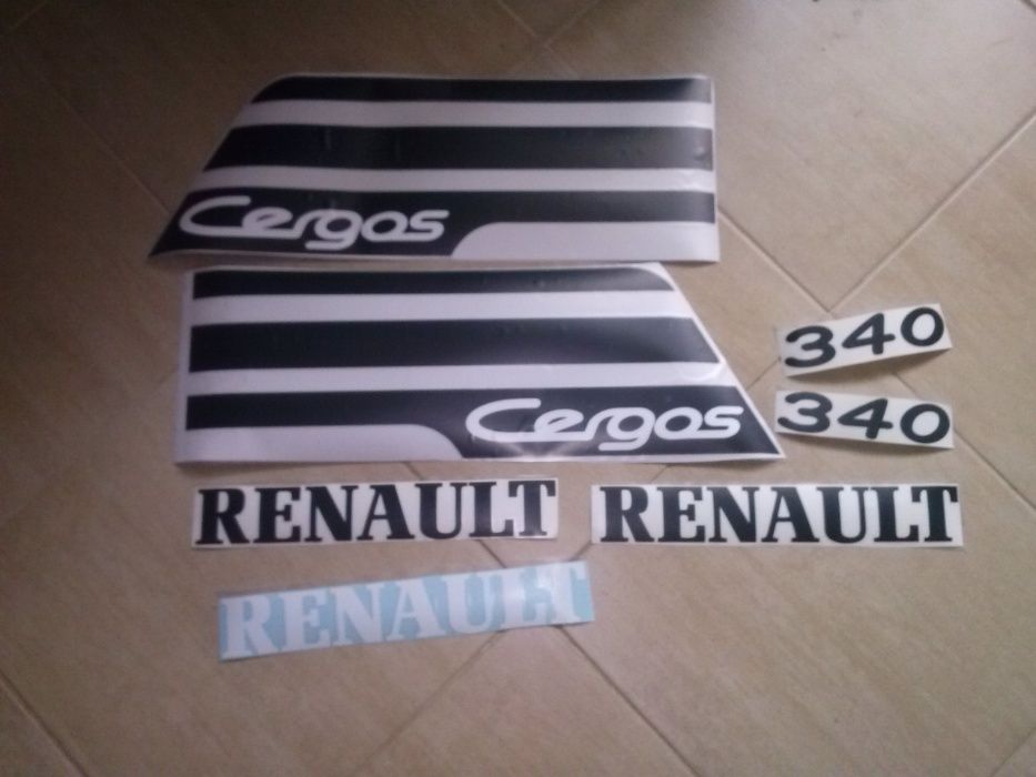 Naklejki renault Cergos 335 cergos 340 cergos 350