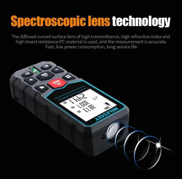 Medidor de distância a Laser Para todo o tipo de Superfícies NOVOS