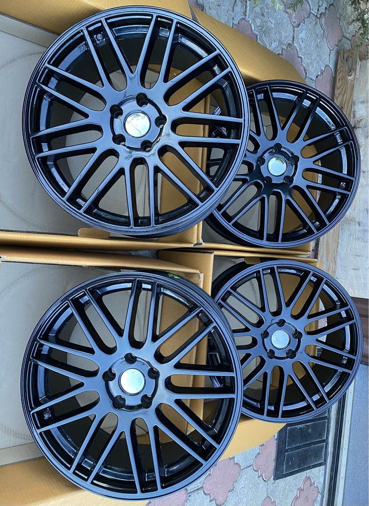 ASA GT1 R19 5/112 ET45 8.5J Audi Mercedes VW Skoda Литі Титанові Диски