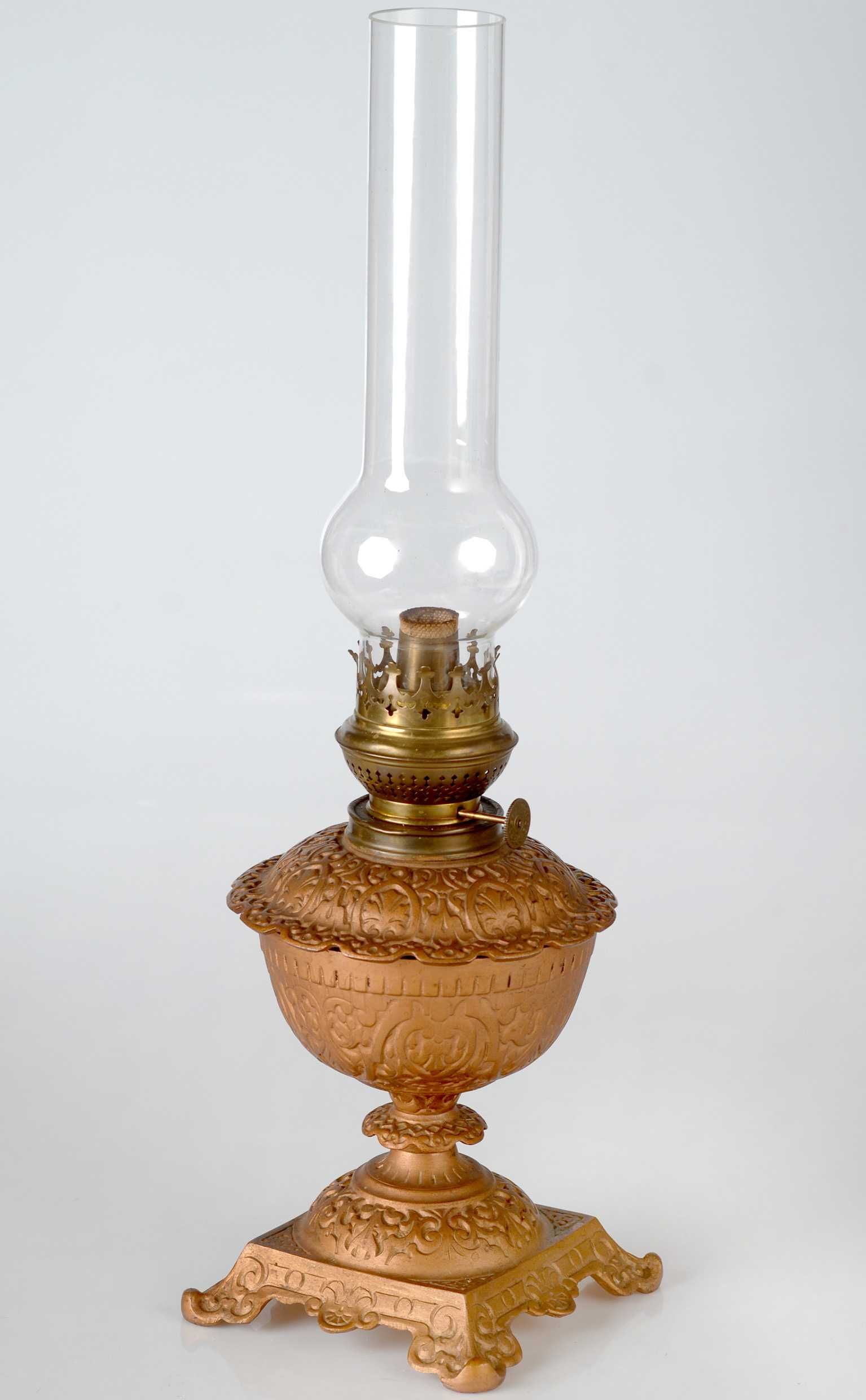 Lampa naftowa przedwojenna metalowa sprawna TANIO
