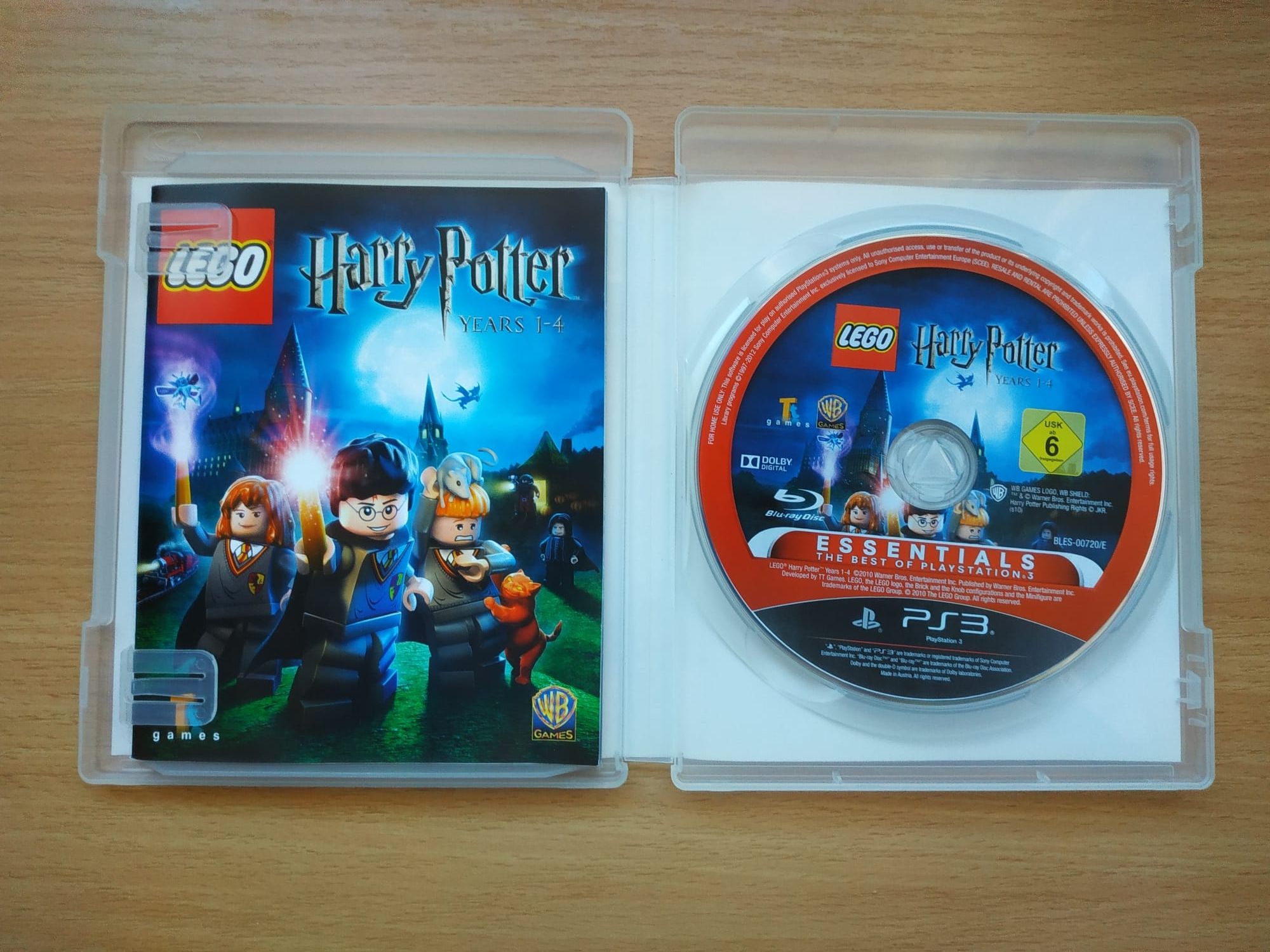 Lego Harry Potter 1-4,na PS3, stan bdb, możliwa wysyłka