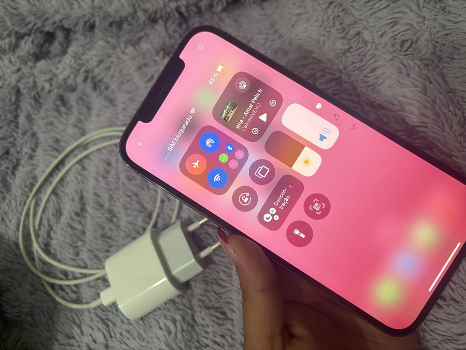 Iphone 12 Pro Max com carregador original