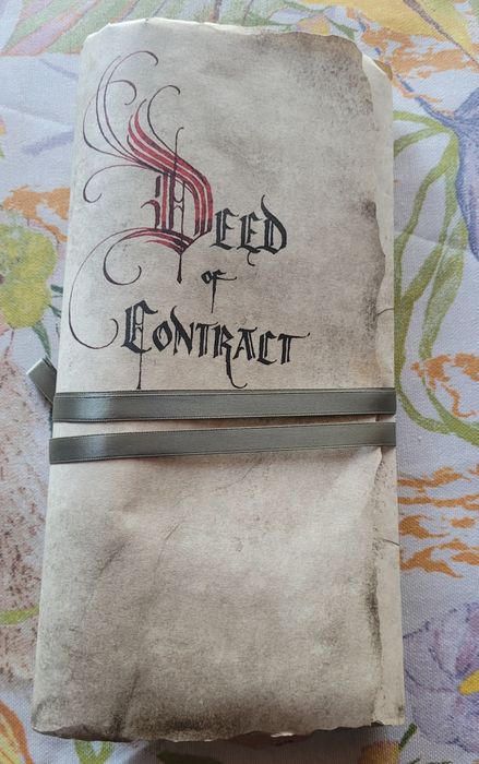 Contrato The hobbit Senhor dos aneis