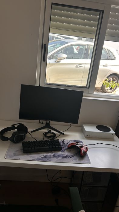 Setup gamer completo! XBOX Serie S + Monitor 180hz Curvo