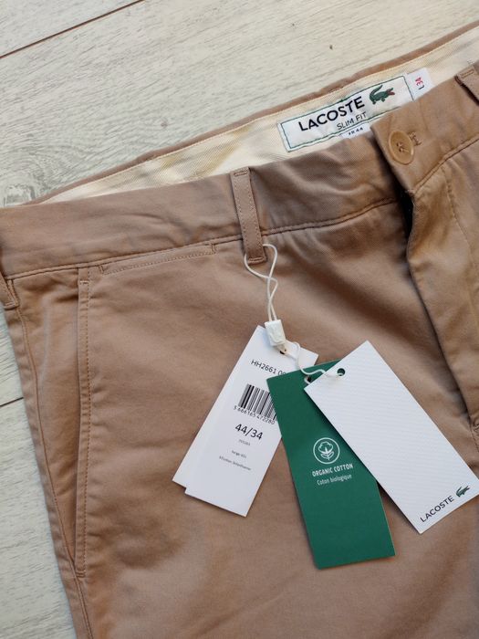 Чіноси нові lacoste 34