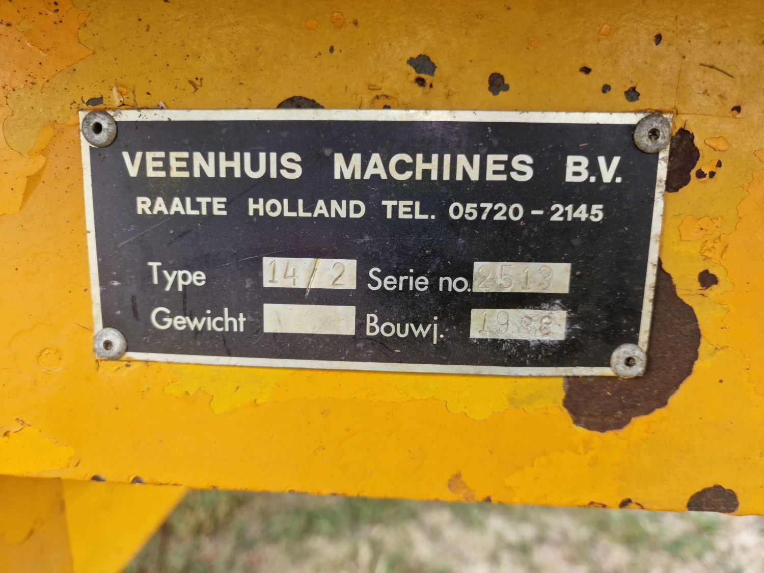 Przyczepa objętościową Veenhuis