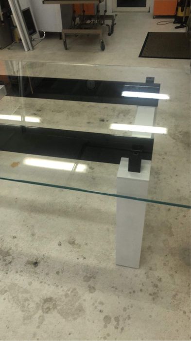 Stół szklany do salonu 12 krzeseł