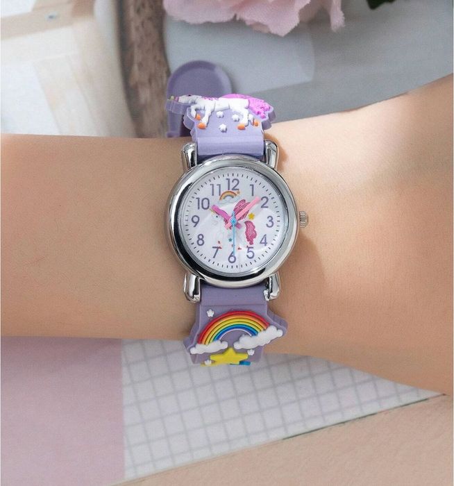 Relógio para menina "Unicórnio" NOVO