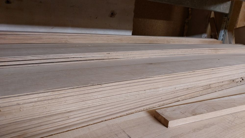 Obłoga cięta dębowa, jesionowa