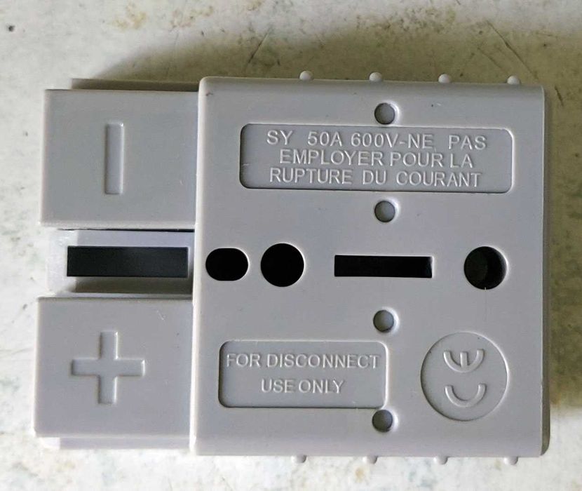 Разъем Anderson 120А и 50А 600v + отдельно контакты разъема Anderson .