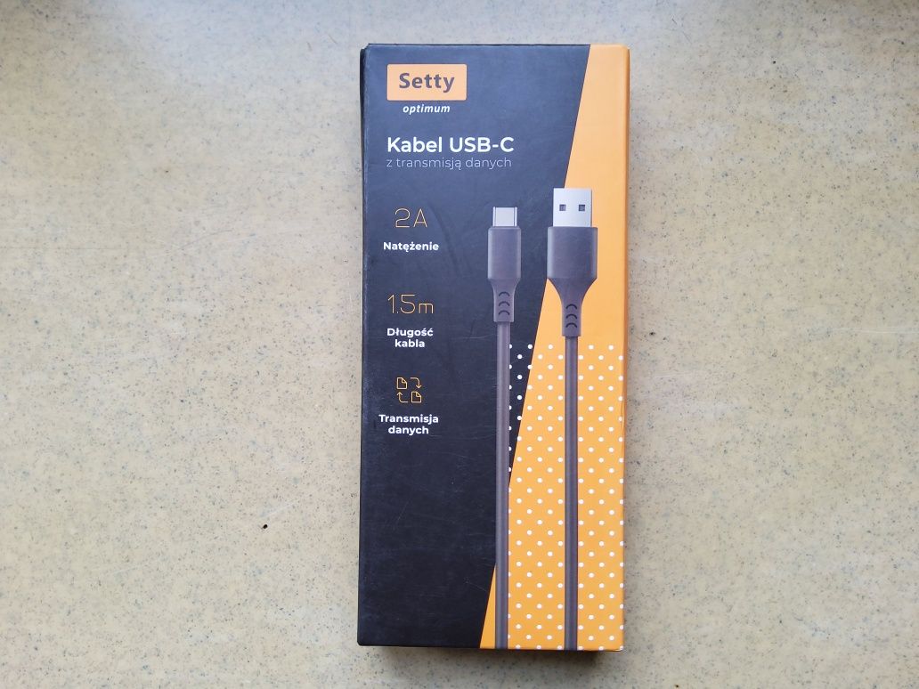 Kabel USB-C z transmisją danych