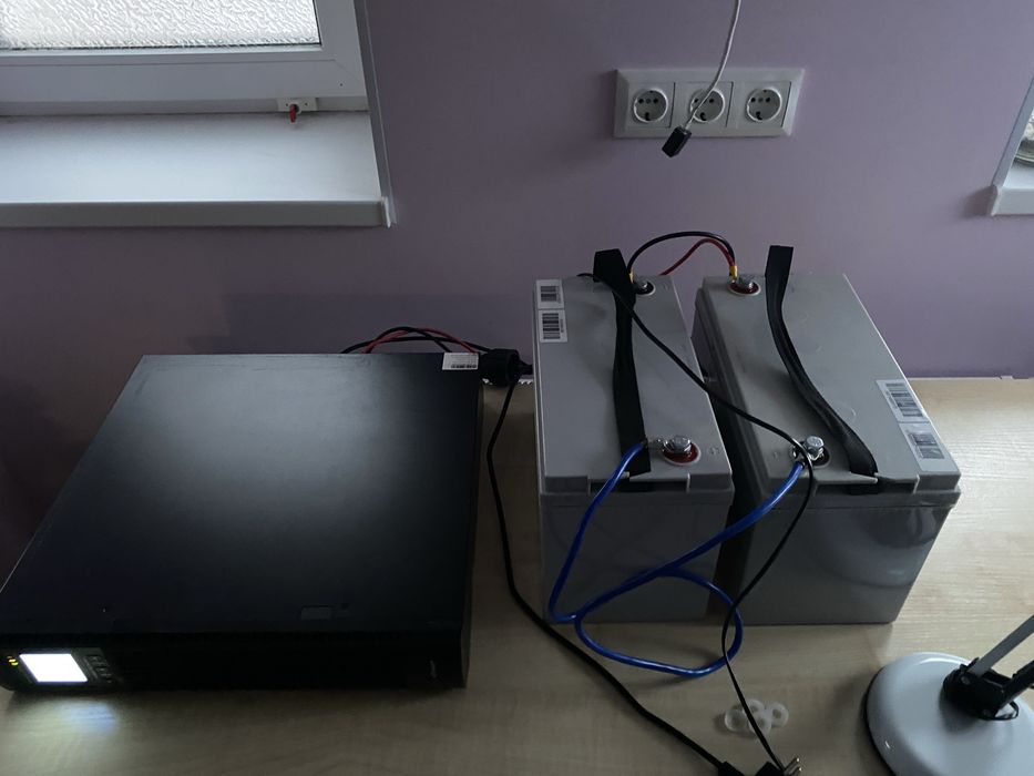 Дбж Exa-Power EXA plus RTL 1kVA та 2 GEL батареї LPM-GL 12v - 100Ah