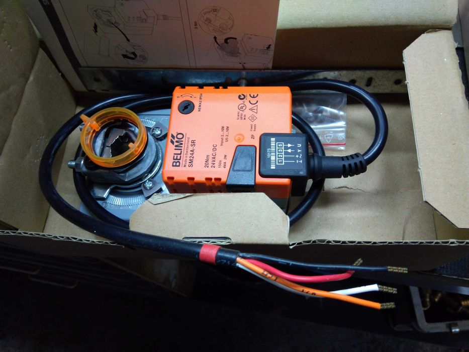 Belimo siłownik, siłowniki SM24A-SR 20Nm 0-10V nowy
