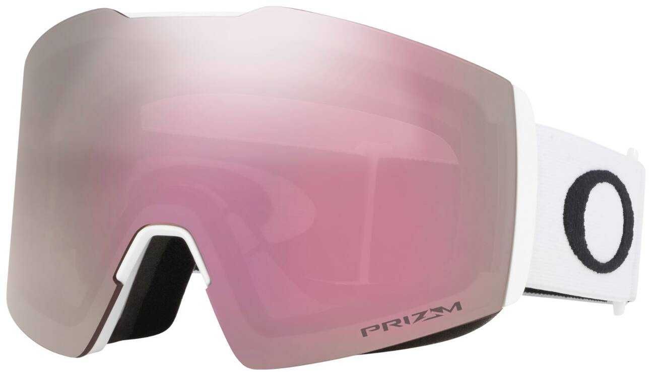 Nowe gogle Oakley Fall Line L XL Matte White PRIZM Hi Pink Iridium S1