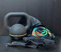 Kettlebell de 12KG + Kit elásticos com pegas Em Ótimo estado