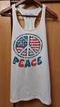 bluzka peace bokserka