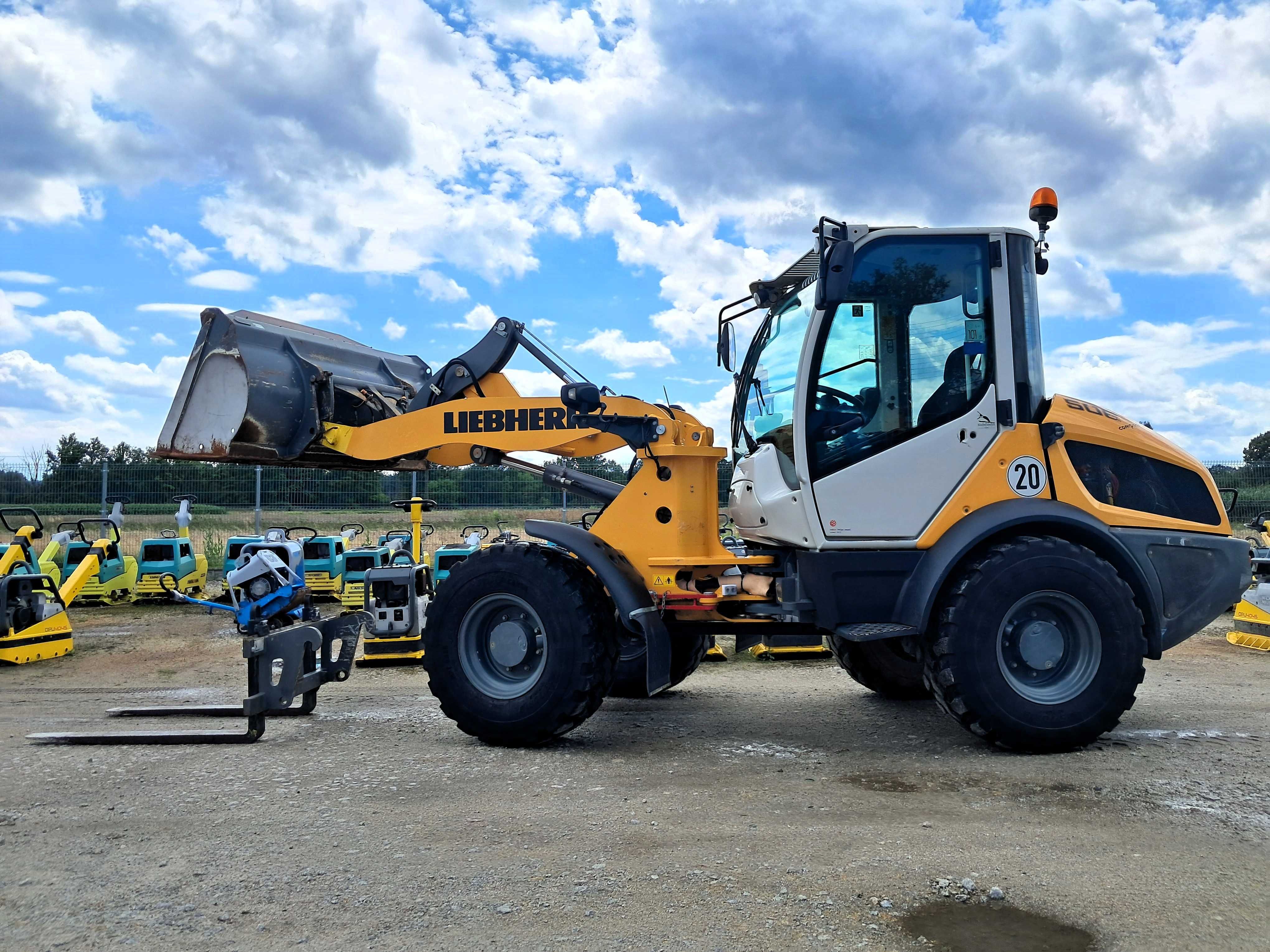 Ładowarka Kołowa LIEBHERR 506 Compact / 18r! / 6.3t! / 507 508 KRAMER