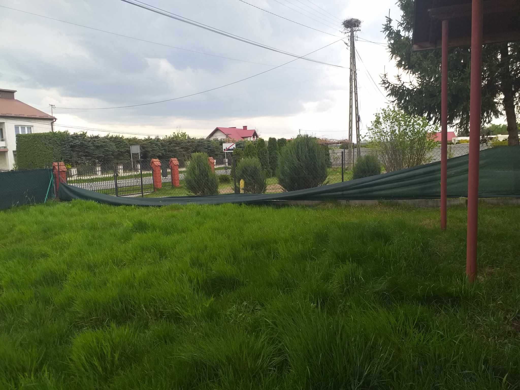 Siatka cieniująca ogrodzeniowa 1,5x29 m maskująca osłona płot Zielona