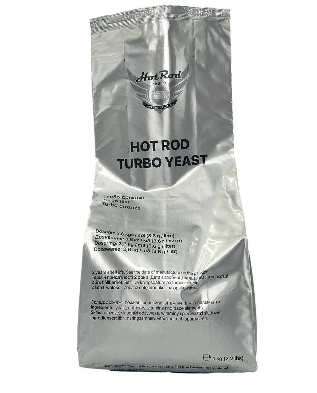 Професійні дріжджі для дистиляції - Hot Rod, Первак | Усі види браг