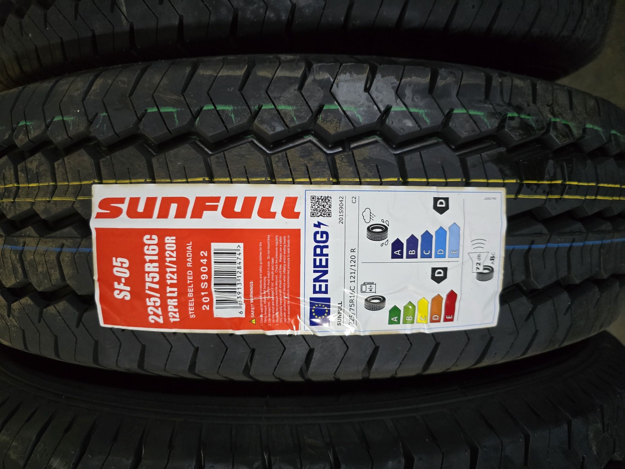 Nowe opony letnie bus 225/75 R16 C Sunfull SF-05 121/120R 12pr 2025r