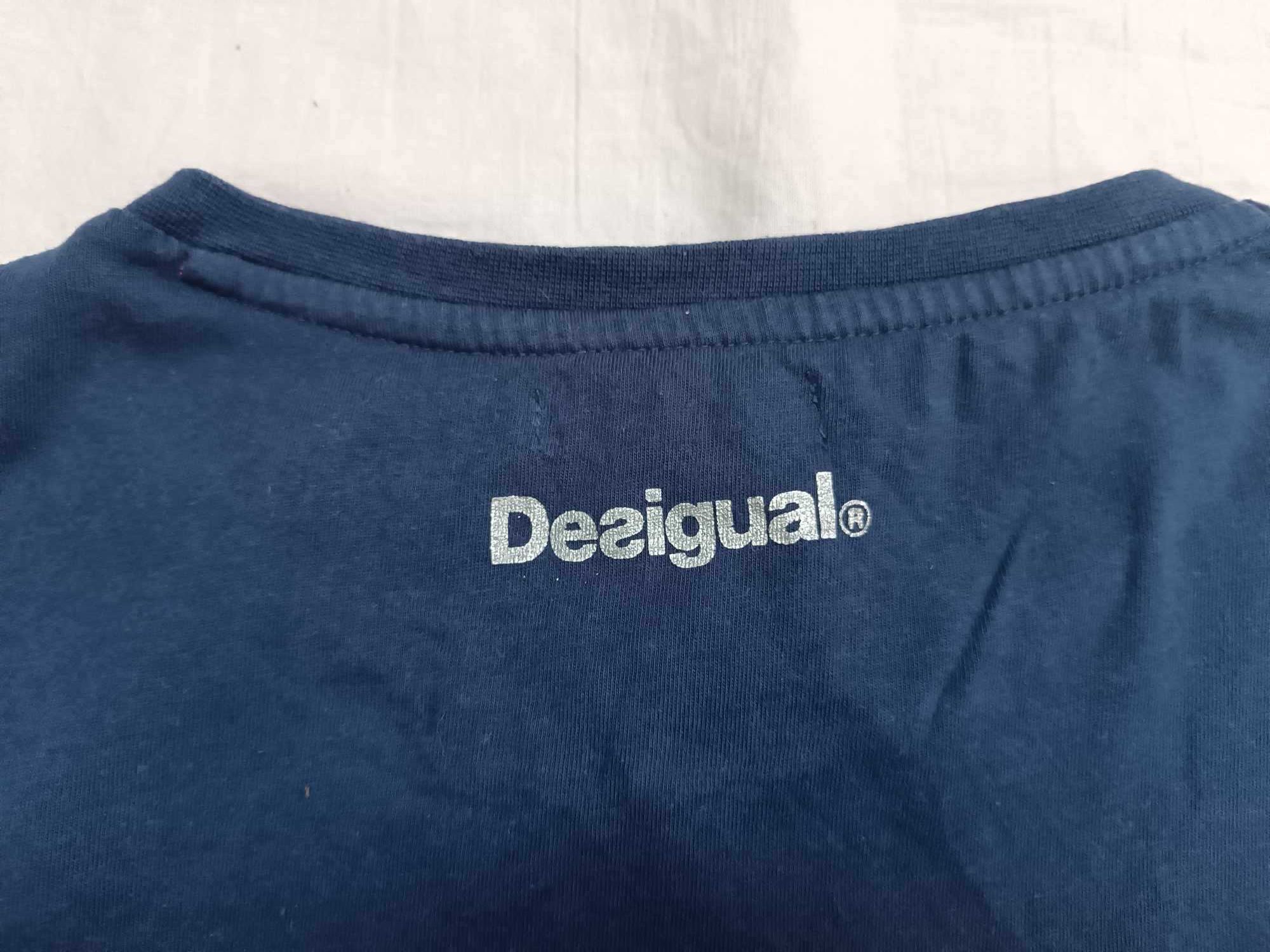 Bluzeczka dziewczęca wielobarwna bawełniana - 13 - 14 lat - "Desigual"