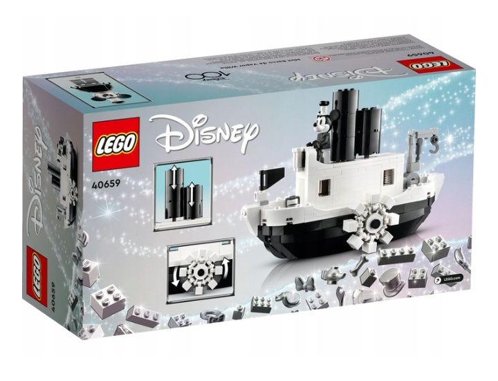 LEGO 40659 Disney - Miniparowiec Willie edycja limitowana