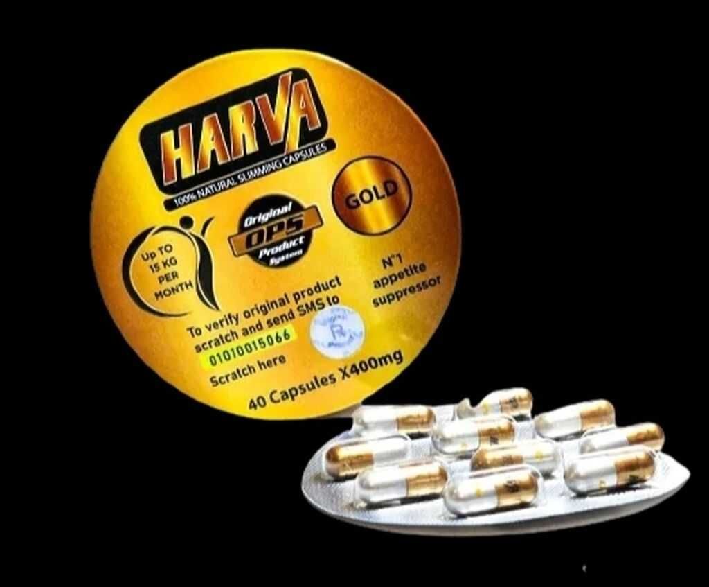 Harva Gold оригинальные капсулы для похудения Харва Голд (40 капсул)
