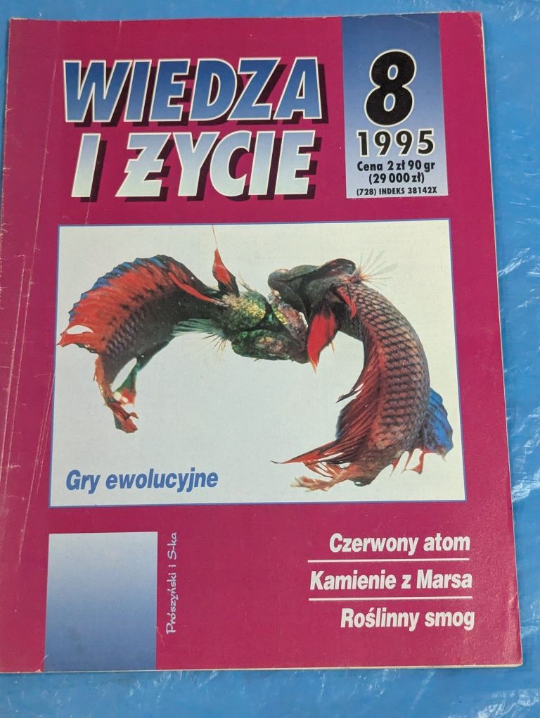 Stary Miesiecznik ,wiedza I zycie, 1995 sierpien