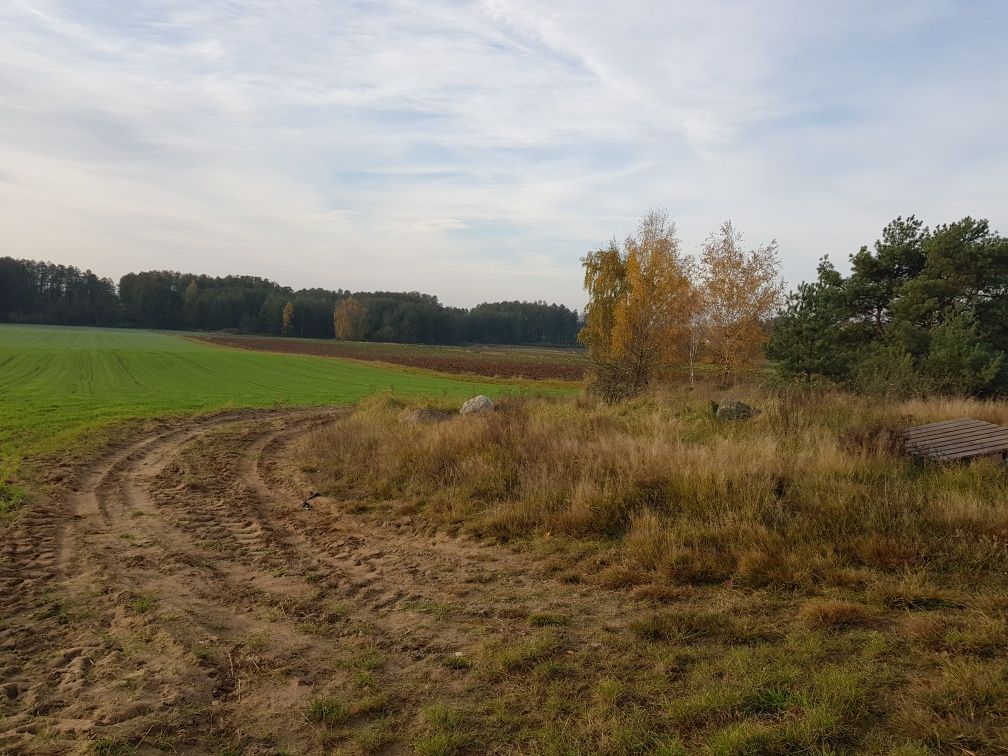 Żwirownia 15 ha w jednym kawałku ziemia z pokładami żwiru i piasku.