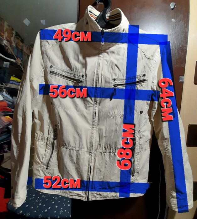 Стильная ветровка бомбер, мужская куртка весна-осень