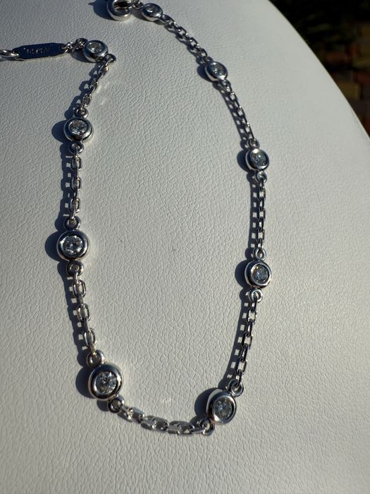 Браслет Tiffany 750 проба 0,45 карат діаманти