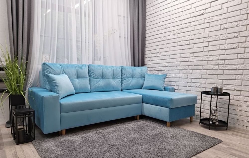 Narożnik  Izi II producent, sprężyny welur