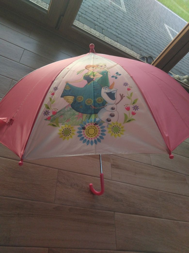 Parasolka dla dzieci z motywem Krainy lodu